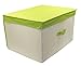 ESYLIFE Foldable Storage Containers for Clothes Storage Boxes with Lids ,Set 2