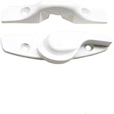 Andersen Sash Lock &amp; Keeper in White Color (1968 to Present)