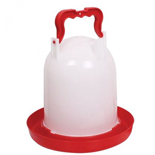 Supa - Poultry Drinker - Red & White - 3 Litre