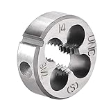 uxcell 7/16-14 UNC Round Die, Machine Thread Right