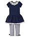 Little Me baby-girls Dress Legging Set