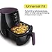 XL Air Fryer Accessories XL for Gowise Philips Cozyna, Set of 6, Fit for All 4.5QT, 5.3QT-5.8QT Airfryer