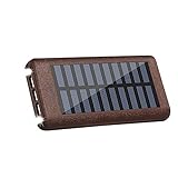 Solar charger Power Bank 24000mah Huge Capacity Portable Charger 3 Output Ports (2A+2A+1A) Backup Battery Pack For iPhone iPad Samsung HTC Cellphones Tablet And More