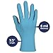 Kleenguard G10 Blue Nitrile Gloves (57372), Medium (Med.), Powder-Free, 6 Mil, Ambidextrous, Thin Mil, 100 Count (Pack of 10)