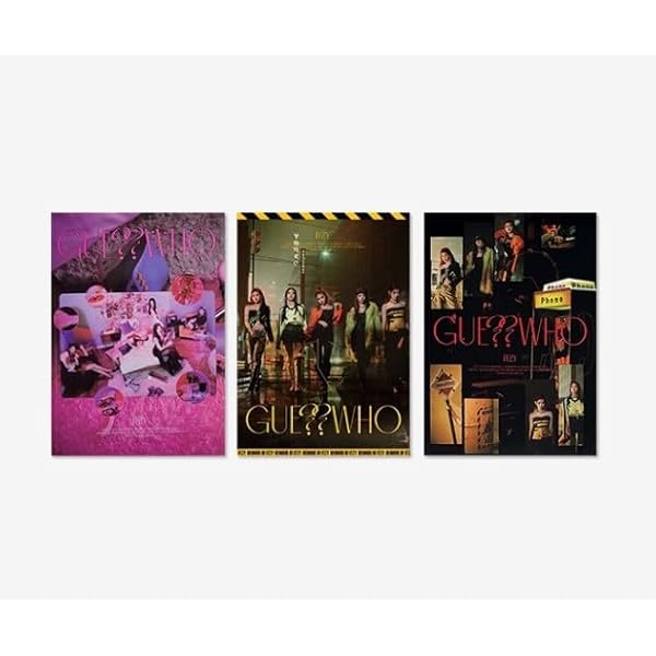ITZY Guess Who Mini Album (Day&Night Version) CD+Photobook+