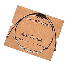 Just Dance Morse Code Bracelets for Women Men