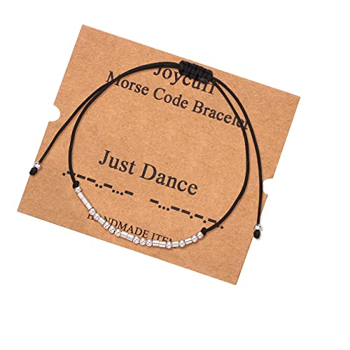Just Dance Morse Code Bracelets for Women Men