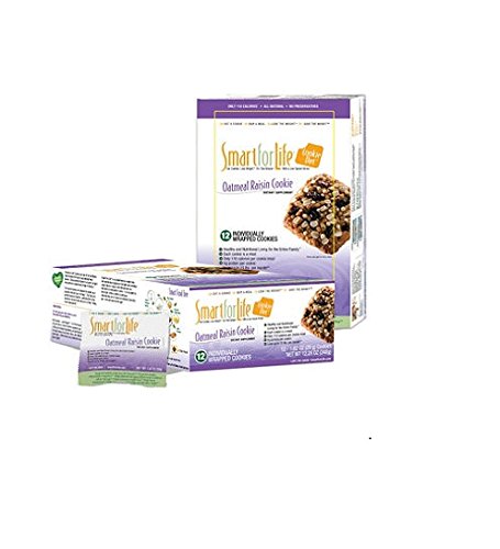 Smart for Life Cookie Diet Meal Replacements Oatmeal Raisin - 12 ct.