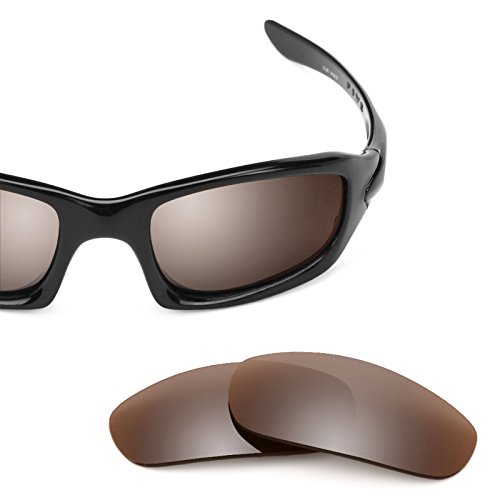 Revant Polarized Replacement Lenses for Oakley Fives (2009) Elite Flash Bronze MirrorShield