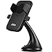 Car Mount Holder,by Ailun,Windshield Dashboard Universal Car Mobile Phone Cradle for iPhone 7Plus/7/6SPlus/6S/5S/5C,Samsung Galaxy S7Edge/S7/S6/S5,LG G5 G4 HTC M10 and More Smartphones[Black]