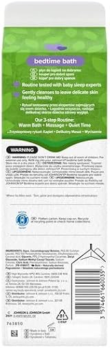 Johnson's Baby Bedtime Bath Eco Refill Pack 1 L NO MORE TEARS view 2