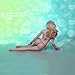 Flameer 1:6th Super-Flexible Female Stainless Steel Body with Hands Feet for Phicen Figure Doll Toy Wheat Skin