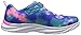 Skechers Kids Pepsters Athletic Sneaker (Little Kid/Big Kid),Blue/Pink,12 M US Little Kid