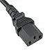 ACP1005 Europe Schuko CEE7/7 Plug to IEC C13 6 Foot Power Cord with VDE + ENEC approvals. Suitable for use as a Europe PC Computer Power Cord, Europe Monitor Power Cord or Europe Printer Power Cord.