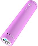 Portable Charger Stalion Saver C3 Power Bank External Battery for Apple iPhone 6s 7 Plus Samsung Galaxy S7 S6 Edge+ Smartphones (3200mAh Fuchsia Pink)