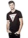 GUESS Men's Stefan Logo Crew Tee, Jet Black, Large