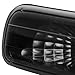Spec-D Tuning Black Housing Clear Lens Bumper Lights Compatible with 1999-2002 Chevy Silverado, 2000-2006 Chevy Tahoe and Suburban 1500/2500, L+R Pair Assembly