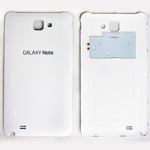 Generic Back Door Cover Replaement Compatible with Samsung Galaxy Note SGH i717 - White