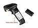 TaoTronics Wireless Cordless Handheld Barcode Bar Code Scanner Reader Kit - Black, 32-bit Decoder, Anti-interference, Mobile Moveable, Optical Laser, USB Optional, Long-Range