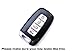 iJDMTOY Genuine Leather 4-Button Smart Key Fob Case Cover For Kia Optima Forte Sportage Soul etc.