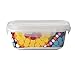 French Bull 3 Piece Porcelain Food Storage Container Set - Lunch, Airtight - Bindi