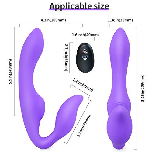 Pleasure Electric Massager Strapless Double Strap On Dillos Pegging On Toys  Beginner Start Set in Dubai - UAE