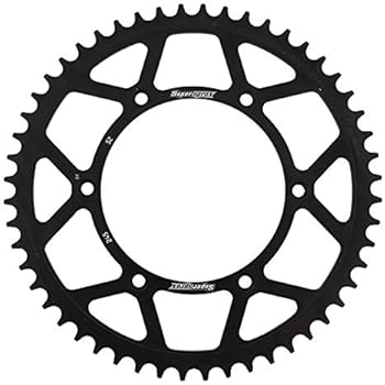 SuperSprox RFE-245-52-BLK Rear Steel Sprocket