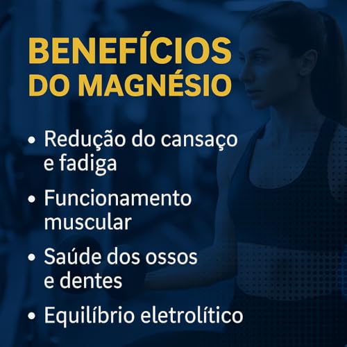 5 Magnésios 500mg 120 Cápsulas - Quelato Malato Taurato Sulfato e Óxido de Magnésio