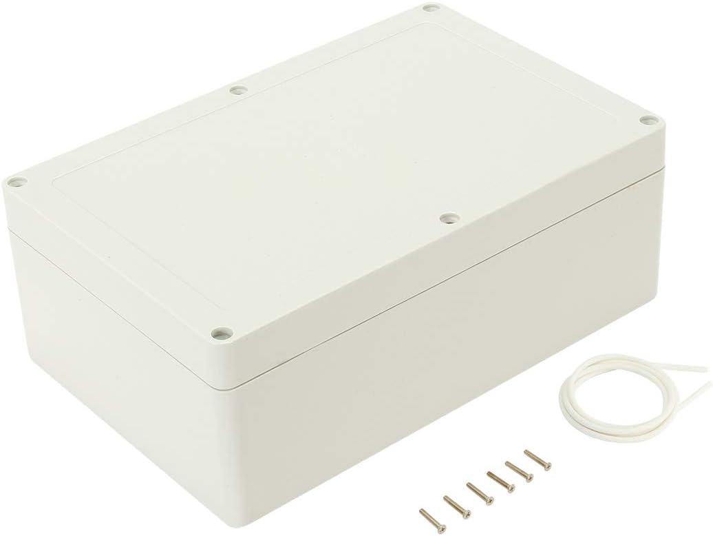 Awclub Waterproof Dustproof IP65 ABS Plastic Junction Box Universal Electric Project Enclosure Gray 9"x5.9"x3.4" (230mm x 150mm x 87mm)