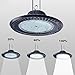 WYZM 100W LED High Bay Light,5500K Bright White,12500 Lumens,110V,350W-400W HPS Equivalent,Great High Bay LED Shop Lights for Warehouse Lighting Applications (100Watt)