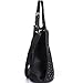JOYSON Women Bags Tote Shoulder Handbags Hobo PU Leather Purse Bags Large Capacity Black