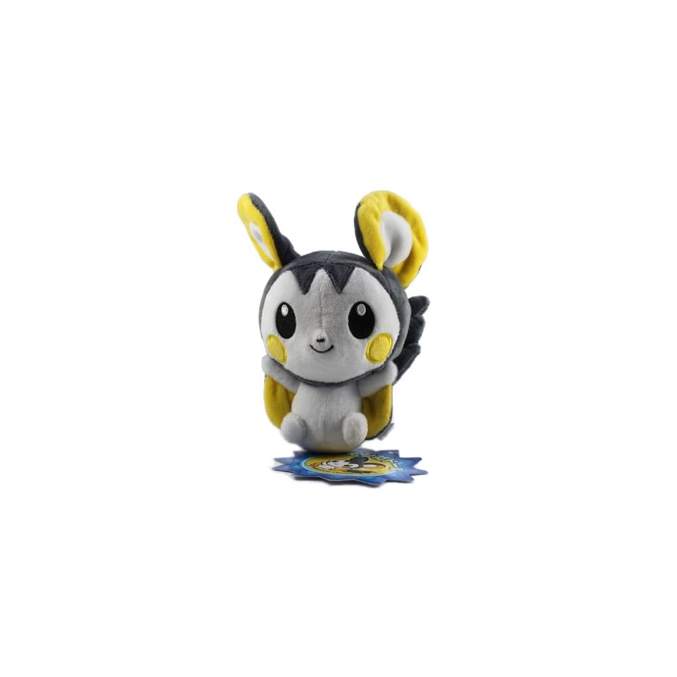 Pokemon Center Black White Plush Toy 6 Petite Emonga Emolga Japanese Import On Popscreen