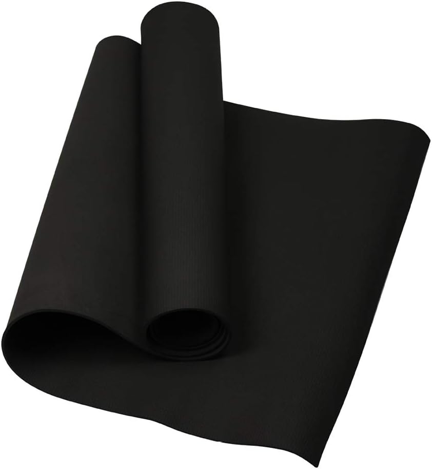 Erisl 1pc Yoga Mat Non-slip Exercise Pad Fitness Mats for Women Men, 5 Colors