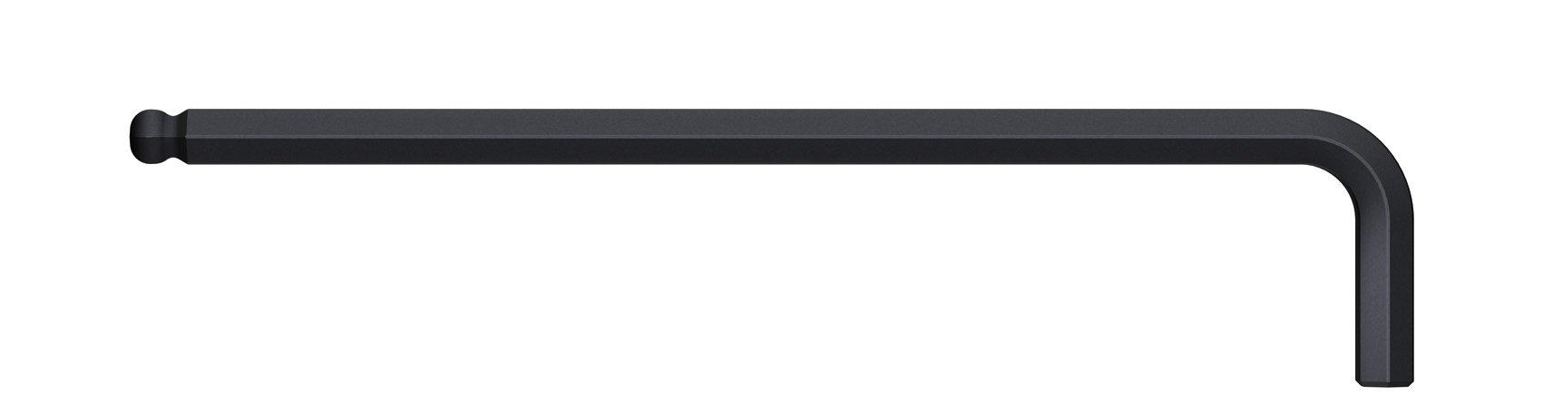 Ball-End Hex Key, Long 369 1.3 MN Phosphated
