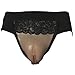 Fake Vagina Panty Underwear Crossdresser Transgender Crossdresser Shemale (L, Black)