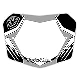 Troy Lee Designs TLD BMX Plate Silver/Black/White 7