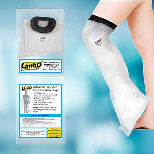 Waterproof Leg Cover, Above Knee Leg Cast & Dressing Protector