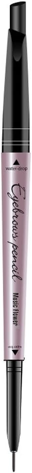 Colorzonesd Eyebrow Pencil Double-headed 2-in-1 Eyebrow Pencil Waterproof Eye Brow Eyeliner Eyebrow Pen Pencil With Brush Makeup Cosmetic Tool,Draws Tiny Brow Hairs & Fills in Sparse Areas & Gaps (C)