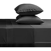 SONORO KATE Bed Sheet Set Super Soft Microfiber 1800 Thread Count Luxury Egyptian Sheets 18-Inch Deep Pocket Wrinkle and Hypo