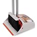 Broom and Dustpan,Dust Pan and Broom Combo Set/Standing Upright Dustpan with 40"/52" Long Handled Broom for Home Office Lobby Floor Sweeping primary