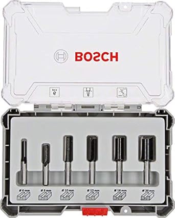 Bosch 2607017466 6 Pcs Router Bit Set Amazon In Industrial