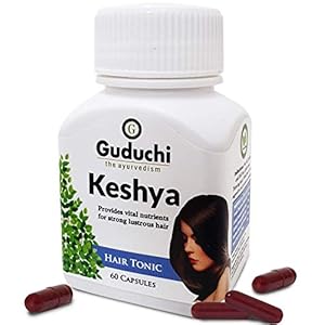 GUDUCHI-Ayurveda-KESHYA-100-Natural-HAIR-GROWTH-tabletsHair-loss-treatment-serum-for-women-and-men-60-capsules-one-month-supply-hair-food-vitamins-and-minerals GUDUCHI Ayurveda KESHYA 100% Natural HAIR GROWTH tablets,Hair loss treatment serum for women and men. 60 capsules one…