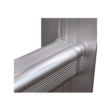 Andamio aluminio multiplataforma con dos escaleras de carril marca Pro-Steps