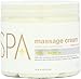 Bio Creative Lab Spa Massage Cream, Milk Honey and White Chocolate, 16 Ounce
