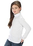 high5 solid Color Turtleneck 100% Cotton Size 11-12 Years White
