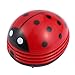 eFuture(TM) Super Cute Mini Table Dust Vaccum Cleaner,Red Beetles Prints Design +eFuture's nice Keyring