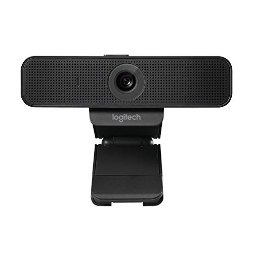 cámara web logitech c925-e con video hd y micrófonos estéreo integrados - negro