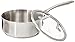 Calphalon AccuCore Stainless Steel Shallow Sauce Pan with Cover, 2.5-Quart