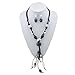 Bocar Coloful Personalized Strand Layer Statement Chunky Necklace for Women Gifts