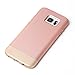 Galaxy S7 Edge Case, Imikoko™ Protective Hard Cover S7 Edge Case Hybrid Heavy Duty Shock Proof Case For Samsung Galaxy S7 Edge (Rose Gold/Gold)